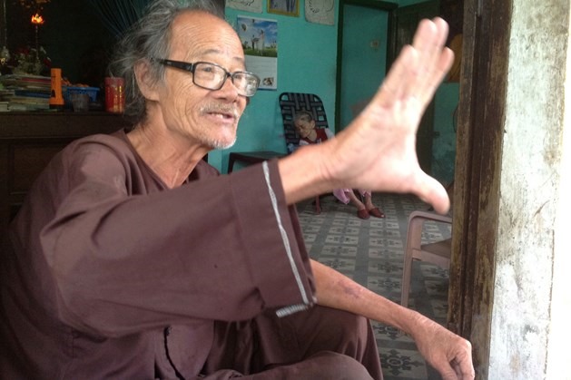 Chân dung nhà thơ Trần Vàng Sao.