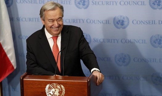 Tổng thư ký Liên Hợp Quốc Antonio Guterres. Ảnh: THX.