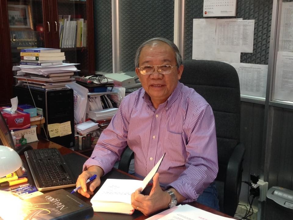 GS Trần Văn Nhung - Tổng thư ký Hội đồng chức danh giáo sư nhà nước. Ảnh: NV