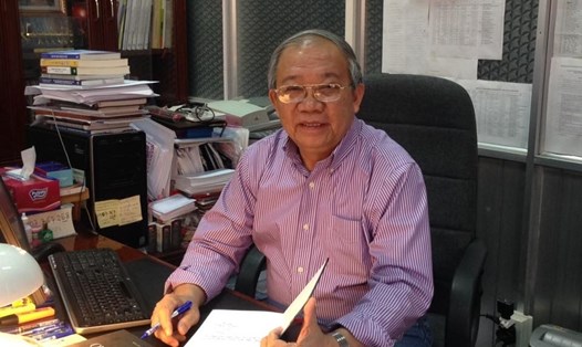 GS Trần Văn Nhung - Tổng thư ký Hội đồng chức danh giáo sư nhà nước. Ảnh: NV