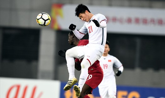 Trung vệ Trần Đình Trọng (21) của U23 Việt Nam sẽ không chơi cho CLB Sài Gòn FC ở V.League 2018. Ảnh: AFC