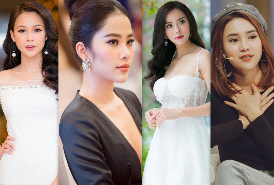 4 mỹ nhân của làng giải trí. Ảnh: T.L