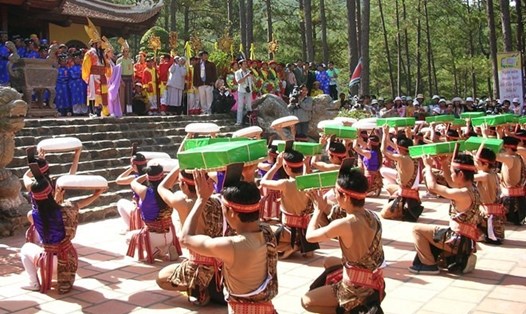 Vật phẩm dâng cúng tại lễ hội Đền Hùng (ảnh minh họa)