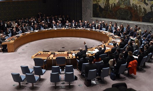 Hội đồng Bảo an thông qua nghị quyết ngừng bắn 30 ngày ở Syria. Ảnh: AFP. 
