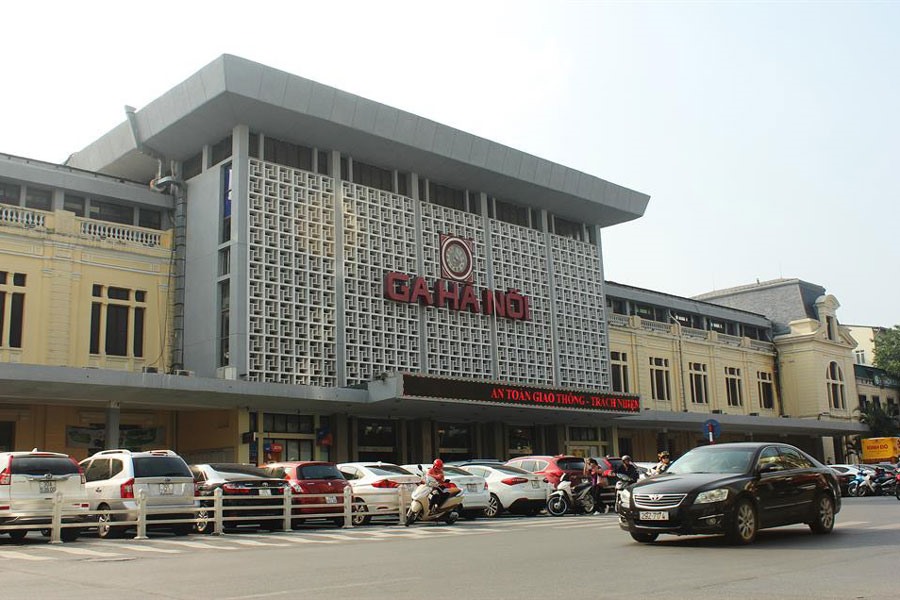 Hà Nội muốn xây các khối toà nhà cao từ 40 đến 70 tầng trong khu vực ga Hà Nội. Ảnh: PV