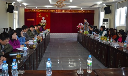 LĐLĐ tỉnh Yên Bái đã tổ chức hội nghị quán triệt Nghị quyết Trung ương 6 (khóa XII). Ảnh: T.X