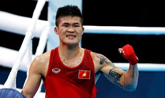 Trương Đình Hoàng-nhà vô địch Boxing tại SEA Games 28 sẵn sàng xuống TP.HCM để tỉ thí với Flores. Ảnh: SGGP