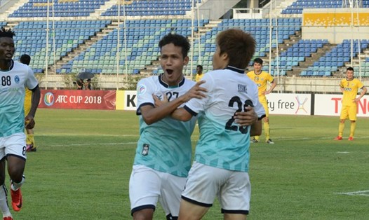 FLC Thanh Hoa thua ngược Yangon United ở lượt trận thứ 2 tại AFC Cup 2018. Ảnh: AFC