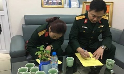 Vợ chồng anh Hải và chị Hiền đăng ký hiến tạng. Ảnh: Trung tâm điều phối ghép tạng quốc gia cung cấp.