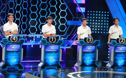 Một trong những tuần thi của thí sinh tham dự cuộc thi "Đường lên đỉnh Olympia".