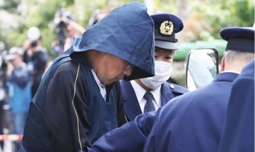 Yasumasa Shibuya, nghi phạm sát hại bé Nhật Linh vẫn im lặng kể từ khi bị bắt ngày 14.4. (Ảnh: Mainichi)
