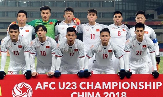 ĐT U23 VN đã lập nên kỳ tích tại giải vô địch Châu Á . Ảnh: AFC