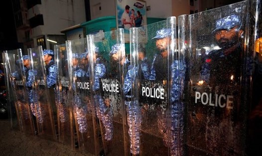 Maldives ban bố tình trạng khẩn cấp trong 15 ngày vì khủng hoảng chính trị. Ảnh: Reuters. 