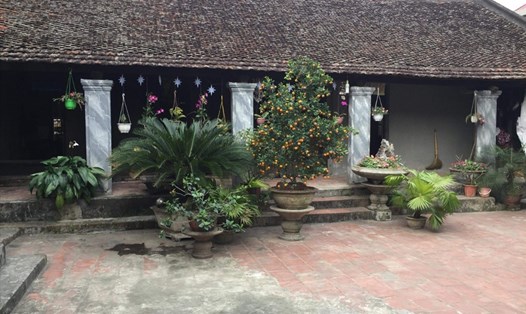 Nhiều ngôi nhà cổ ở Hà Nam vẫn giữ được nguyên vẹn những nét truyền thống. Ảnh: Q.H