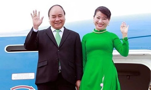 Thủ tướng Nguyễn Xuân Phúc và Phu nhân. Ảnh: Chinhphu.vn.