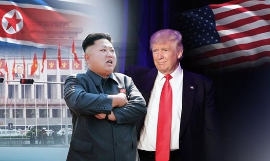 Cuộc gặp thượng đỉnh giữa ông Donald Trump và Kim Jong-un dự kiến diễn ra vào tháng 5.2018. Ảnh: YouTube