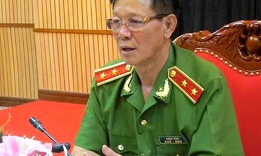 Trung tướng Phan Văn Vĩnh. Ảnh: TS.