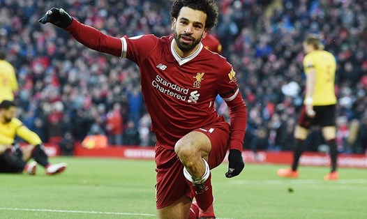Trong khi Harry Kane chấn thương, Salah lại tỏa sáng rực rỡ. Ảnh: Getty Images.