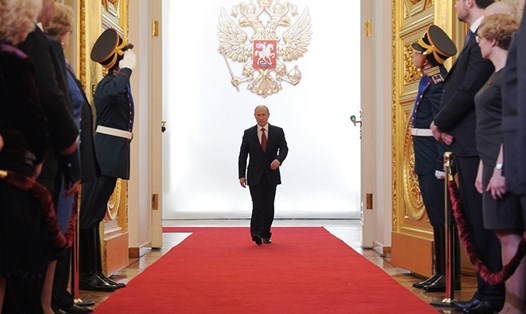 Tổng thống đắc cử Vladimir Putin. Ảnh: Sputnik