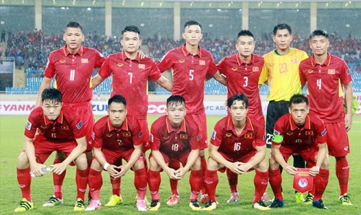 ĐT Việt Nam được xếp vào hạt giống số 2 tại AFF Cup 2018. Ảnh: M.H
