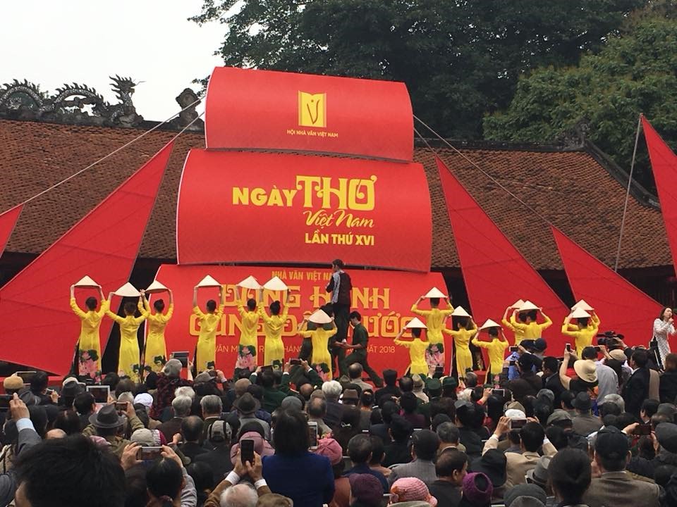 Khai mạc Ngày thơ Việt Nam 2018. 