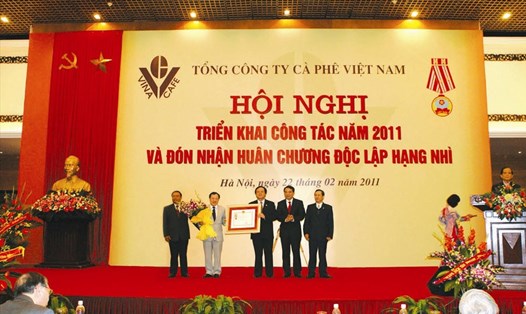 Trong số 5 DNNN thuộc lĩnh vực nông nghiệp chuyển về "siêu ủy ban", có TCty Càphê Việt Nam. Ảnh minh họa