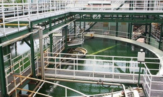 Hệ thống xử lí nước thải tại nhà máy ở Biên Hòa của Ajinomoto Việt Nam.