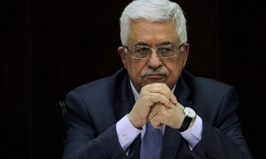 Tổng thống Palestine Mahmoud Abbas. Ảnh: Reuters. 