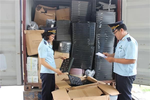 91% hàng hoá được chuyển sang cơ chế hậu kiểm. Ảnh: PV