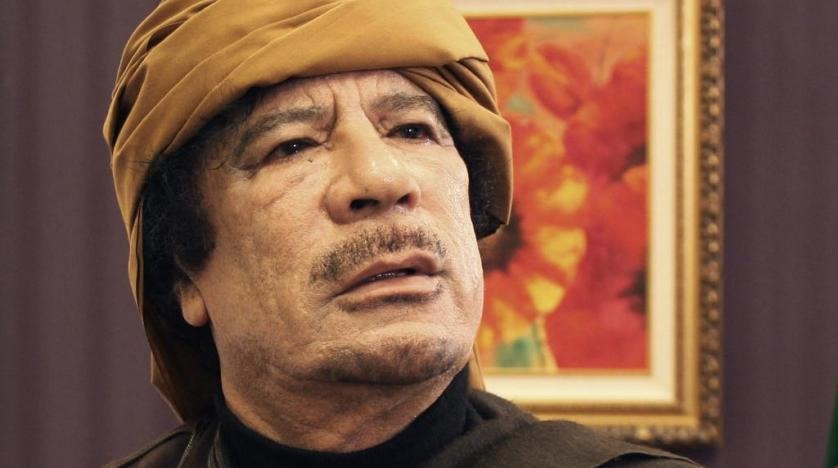 Cố Tổng thống Libya Muammar Gaddafi. Ảnh: Reuters