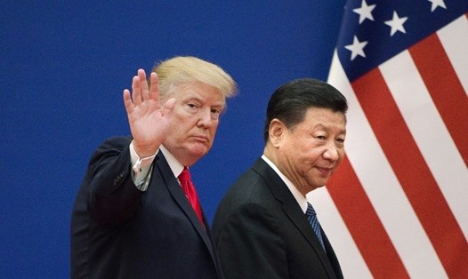 Tổng thống Donald Trump và Chủ tịch Trung Quốc Tập Cận Bình. Ảnh: AFP. 