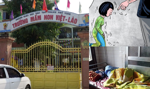 Thêm một vụ giáo viên bị phụ huynh hành hung xảy ra tại Trường Mầm non Việt - Lào.