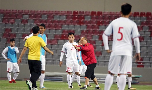 Vận son của HLV Park Hang-seo sẽ giúp ĐT Việt Nam có được kết quả khả quan trước Jordan. Ảnh: VFF