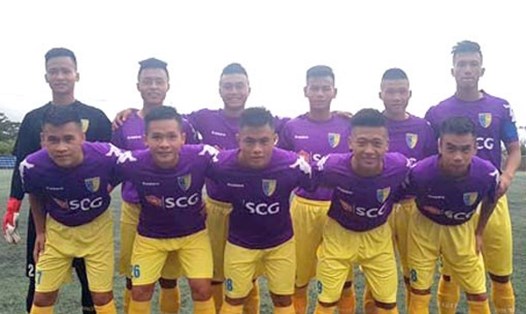 Đội hạng Nhất của Hà Nội FC. Ảnh: VPF