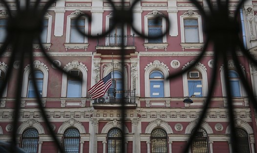 Đại sứ Mỹ tại Nga được lệnh đóng cửa Tổng lãnh sự quán ở St Petersburg Ảnh: Reuters