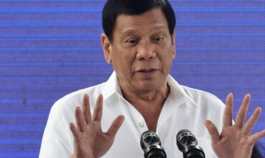 Tổng thống Philippines Rodrigo Duterte. Ảnh: Reuters. 