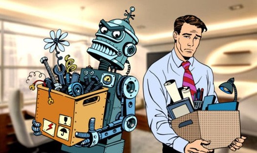 Cách mạng 4.0 đến, robot có thay thế con người? Ảnh minh hoạ: Theo CafeF