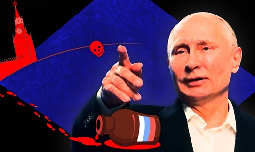 Minh họa của tờ The Daily Beast về nghi án Nga hạ độc điệp viên Sergey Skripal.