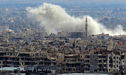 Mỹ lên án Syria tàn sát ở chảo lửa Đông Ghouta. Ảnh: AFP.