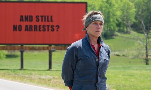Frances McDormand với hình ảnh người mẹ vĩ đại trong Three Billboards outside Ebbing, Missouri 