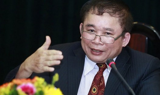 Phó Chủ tịch Hội đồng Chức danh giáo sư nhà nước Bùi Văn Ga. Ảnh: P.V
