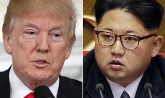 Tổng thống Mỹ Donald Trump nói ông sẵn sàng gặp lãnh đạo Triều Tiên Kim Jong-un. Ảnh: AP. 