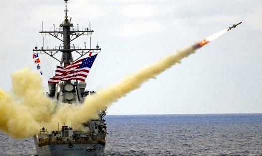 Mỹ dọa tấn công Syria bằng tên lửa. Ảnh: Getty Images