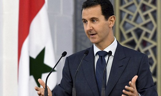 Tổng thống Syria Bashar al-Assad. Ảnh: AP. 