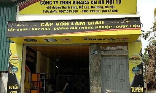 8 loại sản phẩm không rõ nguồn gốc tại chi nhánh công ty Vinaca ở Hà Đông, Hà Nội