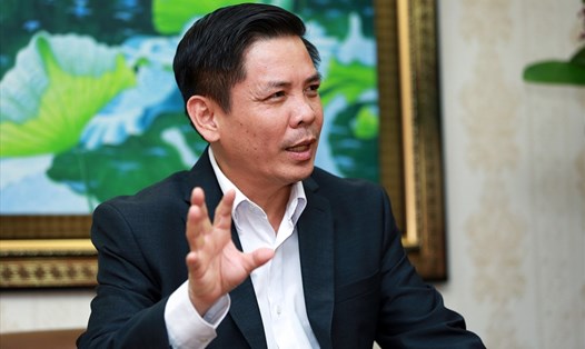 Bộ trưởng Bộ GTVT Nguyễn Văn Thể. Ảnh: HẢI NGUYỄN