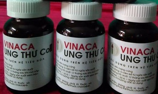 Thuốc Vinaca Ung thư CO3.2 là thực phẩm chức năng giả.