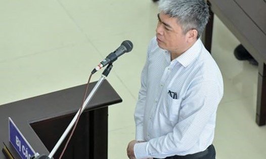 Bị cáo Nguyễn Xuân Sơn tại tòa. 