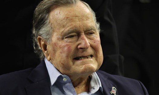 Cựu Tổng thống George H.W.Bush. Ảnh: Getty. 
