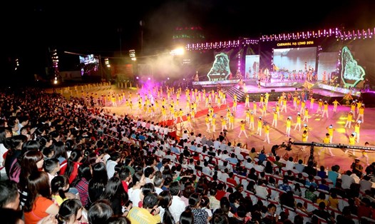 Một cảnh trong Carnaval Hạ Long 2016. Ảnh: Nguyễn Hùng
